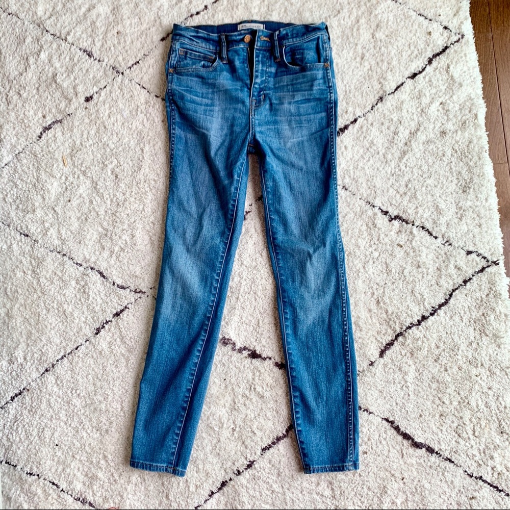 Madewell perfect condition high rise skinny jean